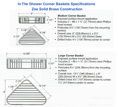 in the Shower Specs